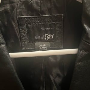 Women’s Black Leather Jacket